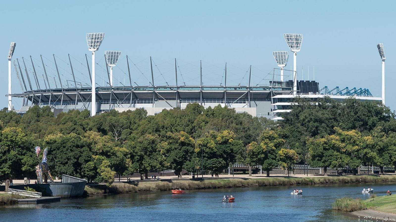 Melbourne Cricket Ground, west remote view 20230219 1