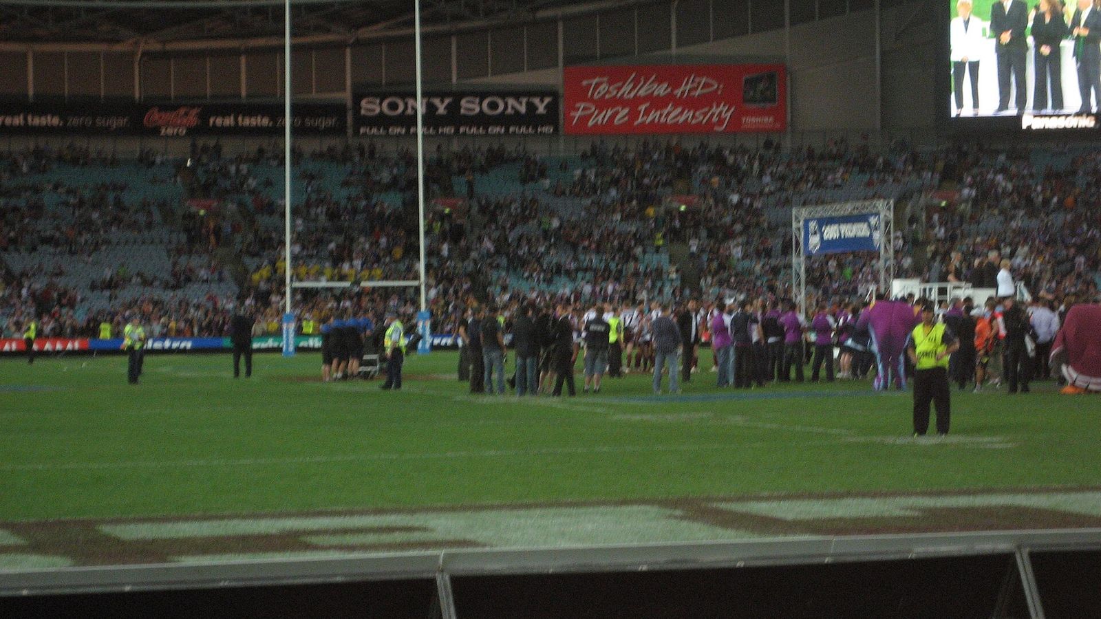 Stadium Australia after the 2007 NRL grand final